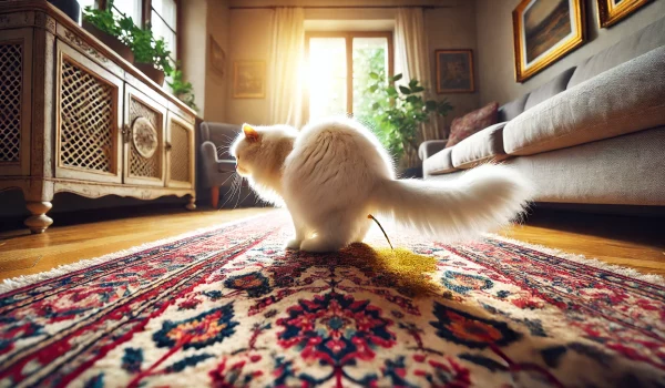 جیش کردن گربه
