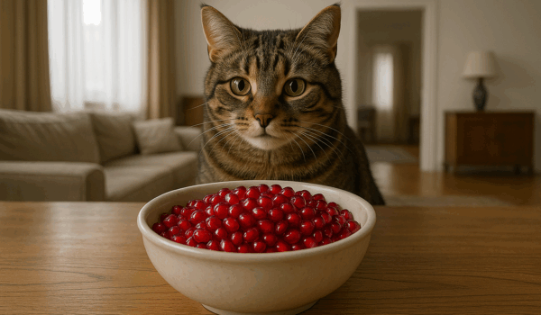 گربه و انار